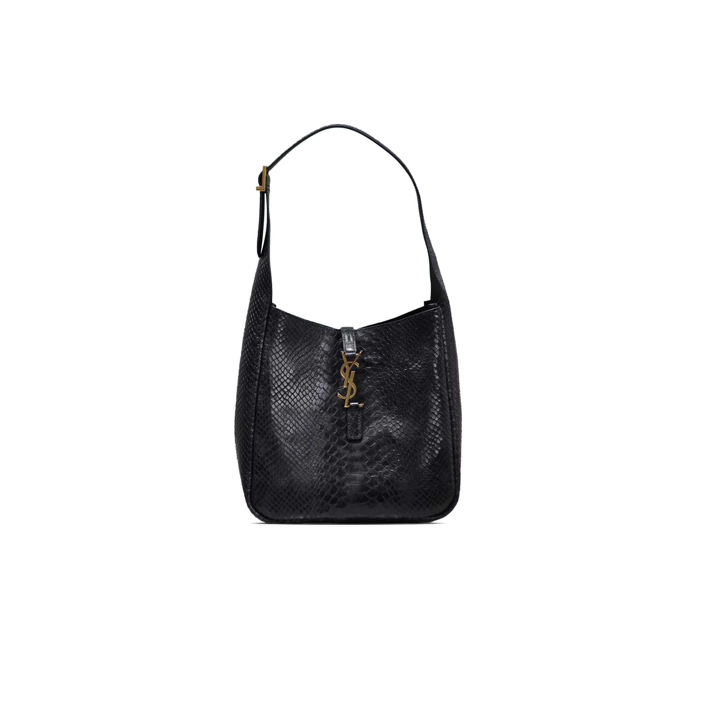 YSL LE 5 À 7 IN SNAKE SHINY LEATHER 8625795513 (23*22*8.5cm)